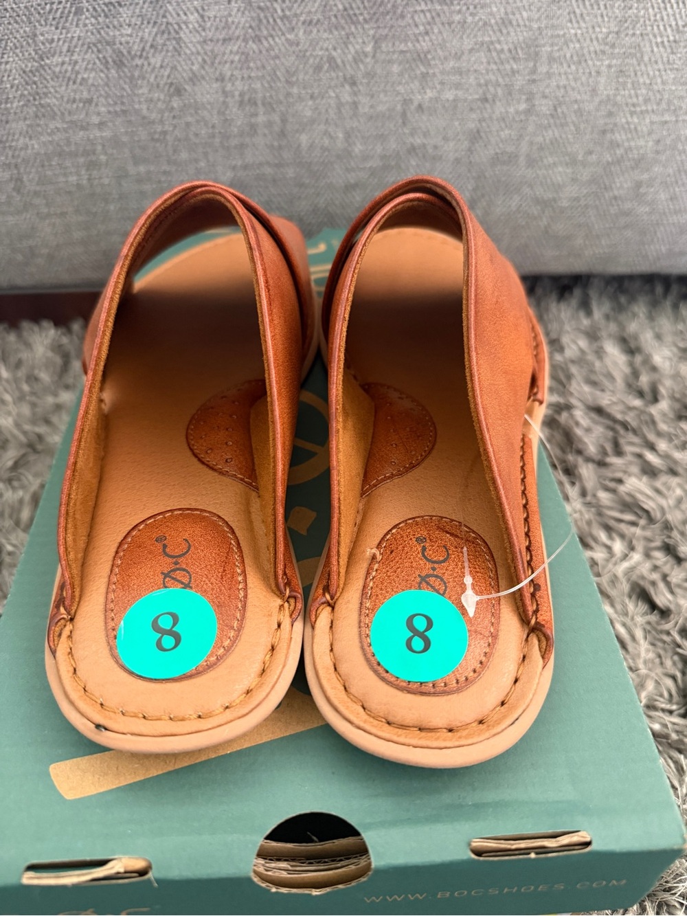 b.o.c. Brown Sandals (New) - Picture 3 of 8